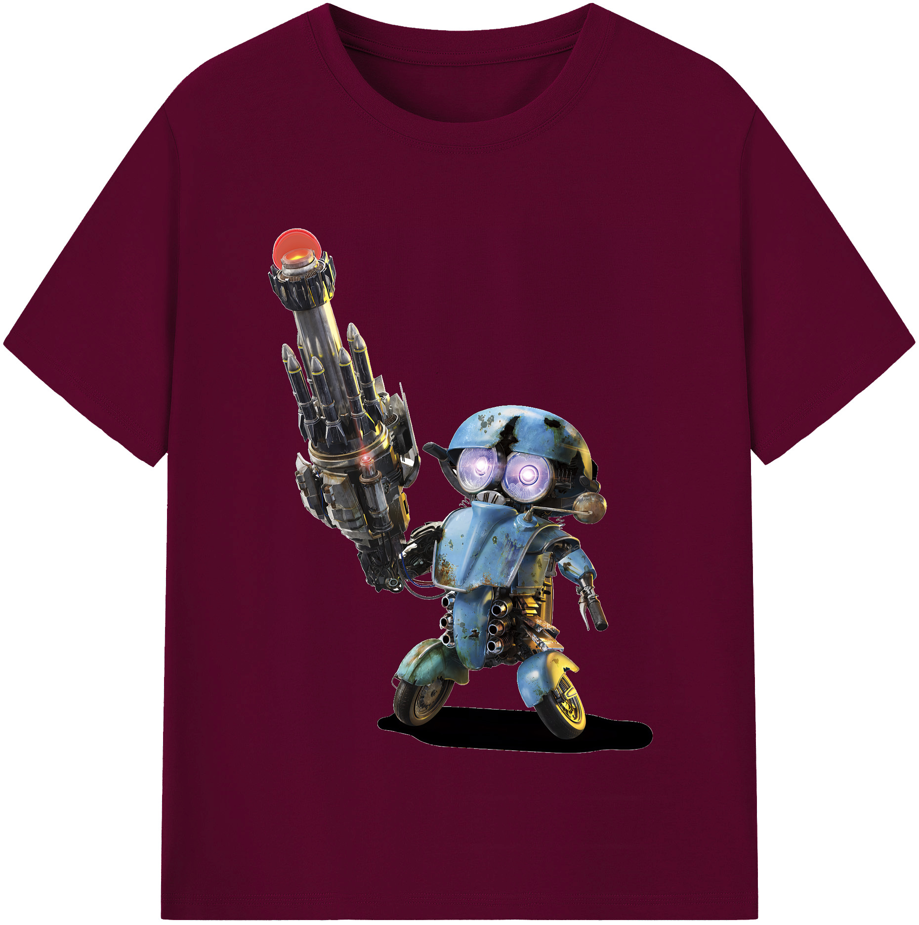（画像用） Transformers トランスフォーマー レディースカジュアルプリントTシャツ（綿100％）